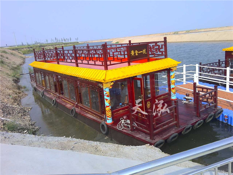 雙層畫舫船th004